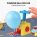 Children Air Powered Rocket Balloon Car, Balloon Launcher and Powered Car Toy Set with Astronaut
